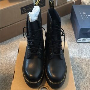Dr. Martens Black Leather Boots